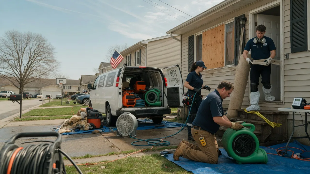 Water Damage Restoration in Trego, WI near me